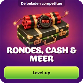 Lucky Gans Casino promotie met geldkoffers, dynamiet en extra prijzen